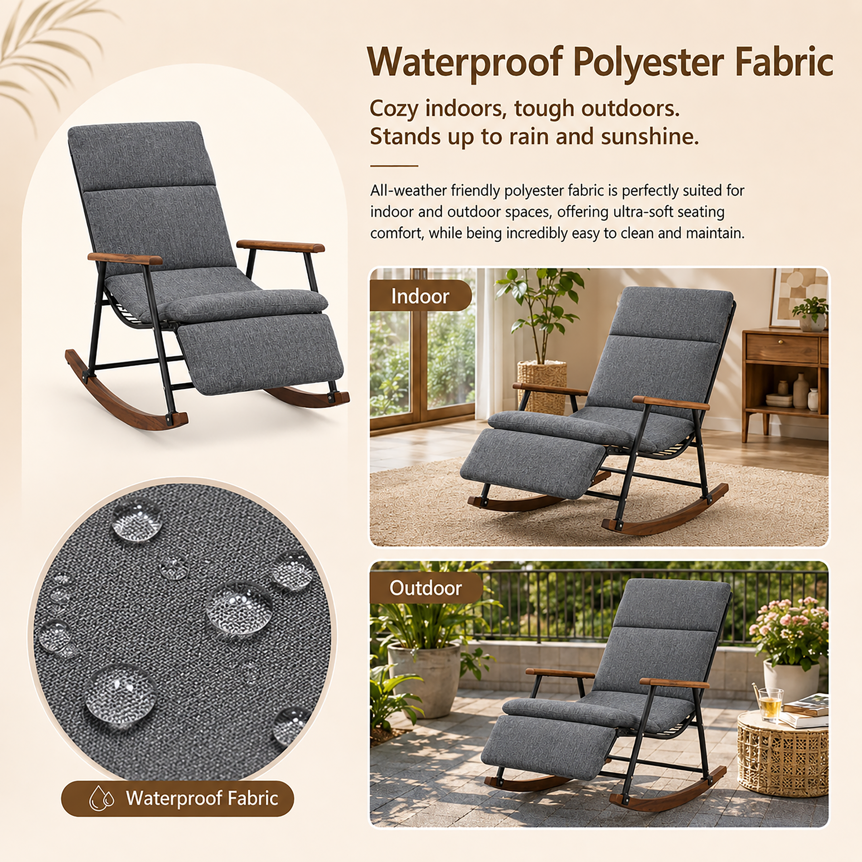 Reclining Rocking Chair